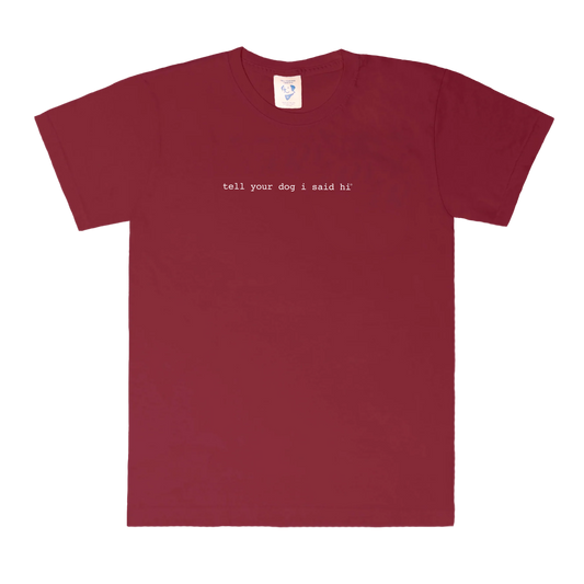 Classic Tee - Cherry Wine