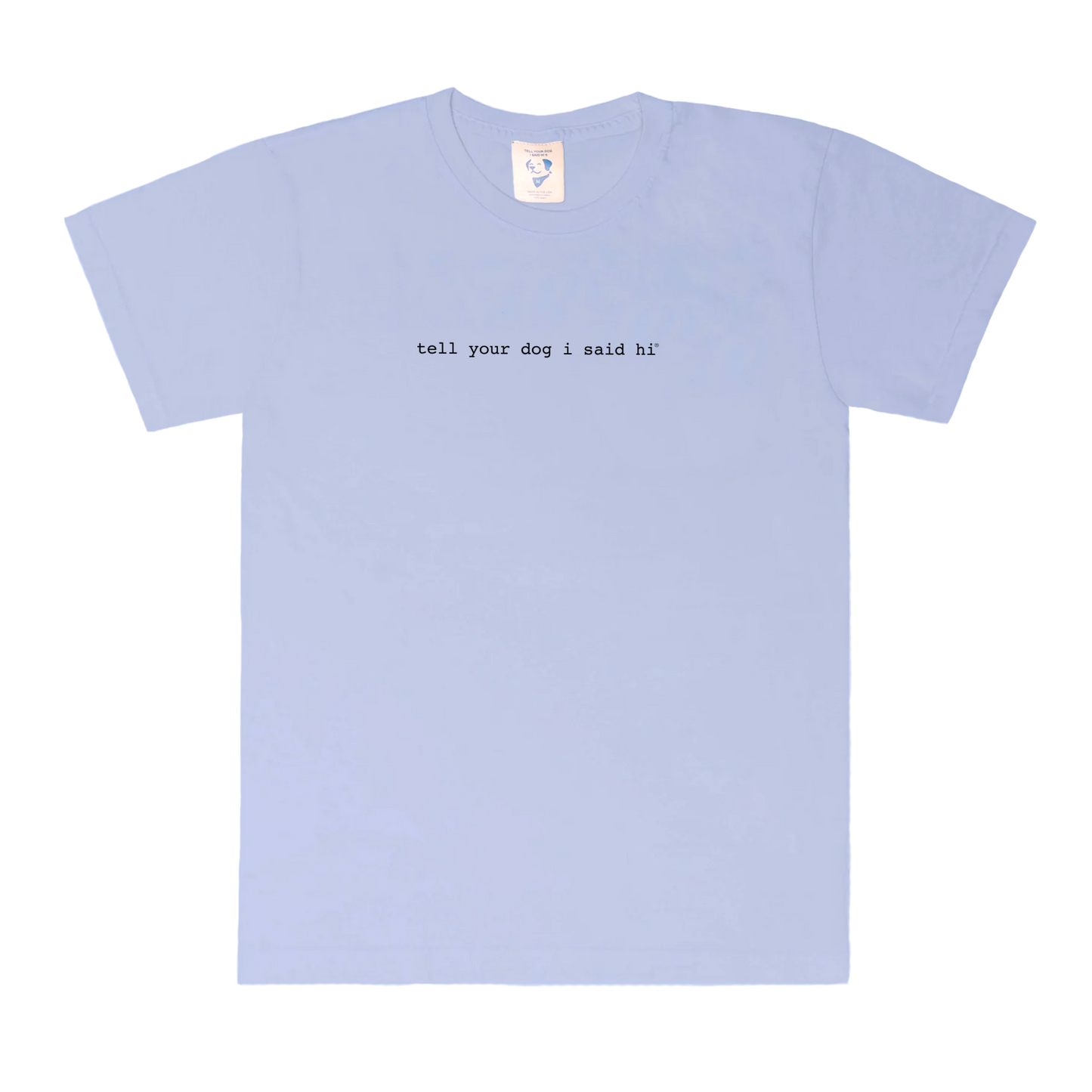 Classic Tee - Snowy Blue