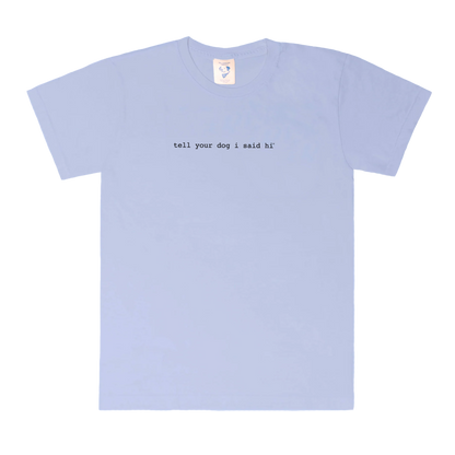 Classic Tee - Snowy Blue