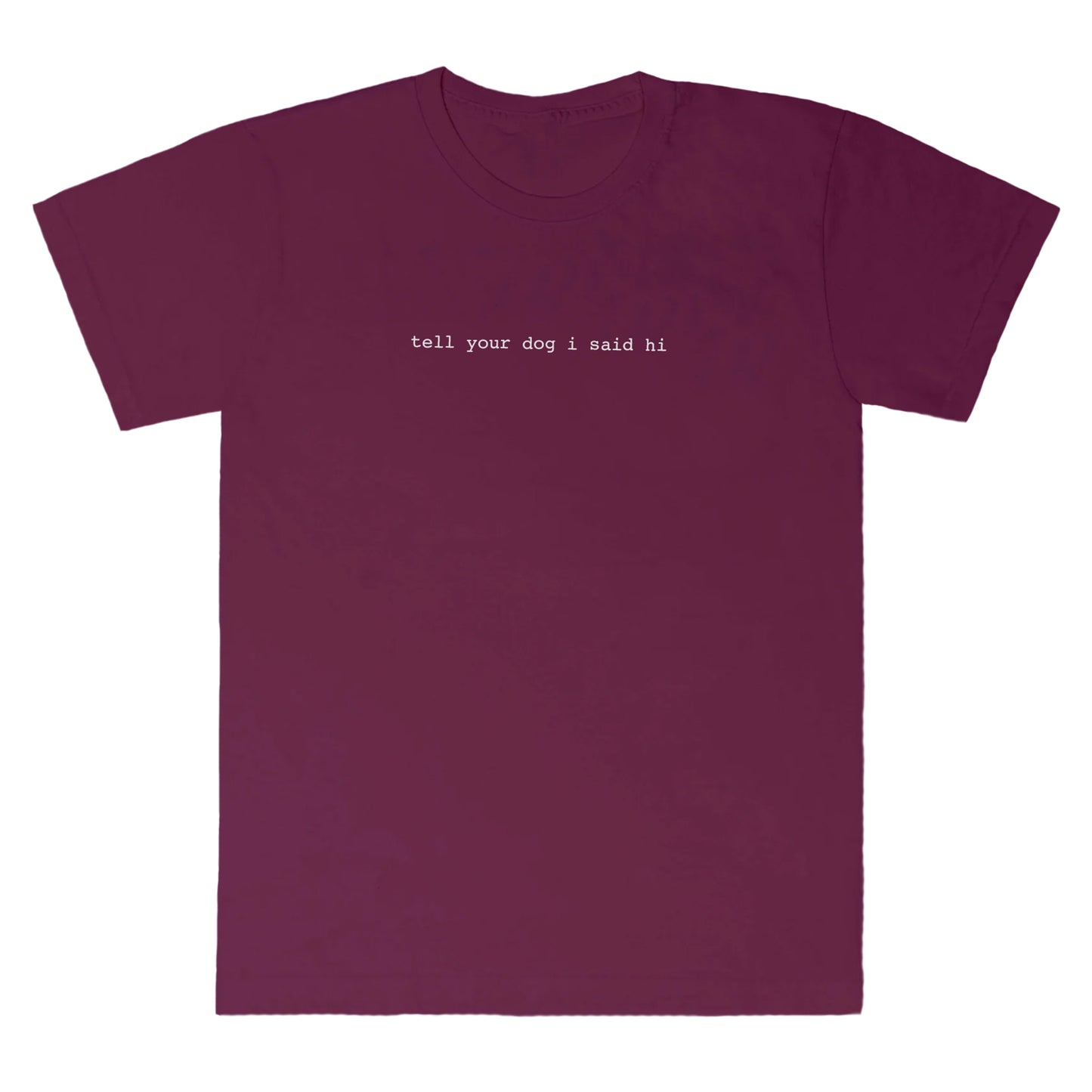 Classic Tee - Plum