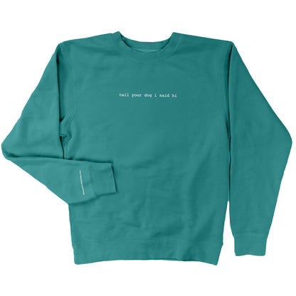 Classic Crewneck - Dark Teal