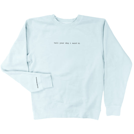 Classic Crewneck - Spun Sugar