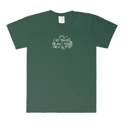 Doodle Tee - Dark Green
