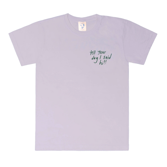 Exclamation Tee - Lavender