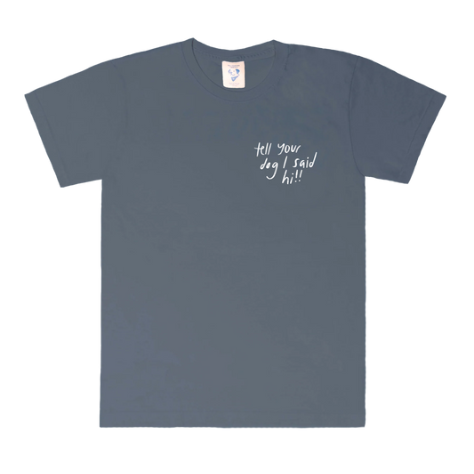 Exclamation Tee - Slate