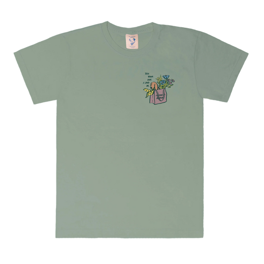 Farmers Market Tee - Sage
