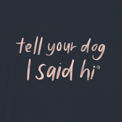 Handwritten TYDISH Crewneck - Navy