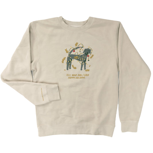 Holiday Dog Crewneck