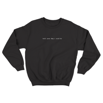 Classic Crewneck - Black