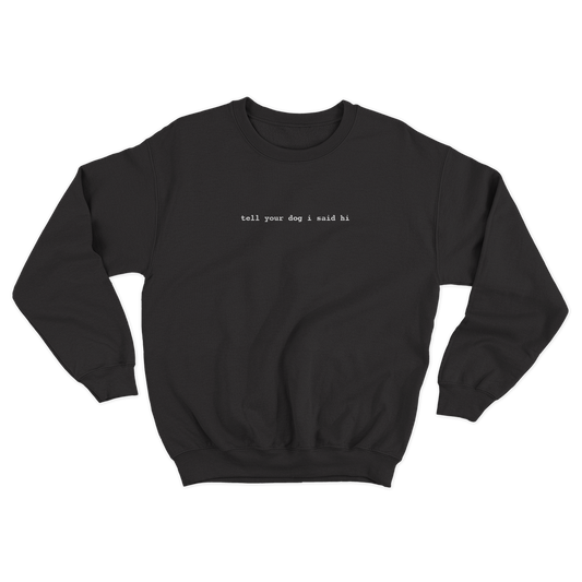 Classic Crewneck - Black