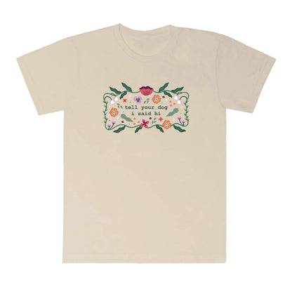 Floral Magic Tee - Ivory