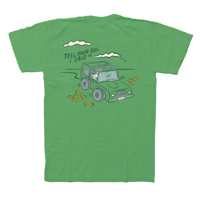 Adventure Tee - Jade Green