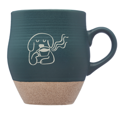 Tell Your Dog I Said Hi Ceramic Mug - Dark Green
