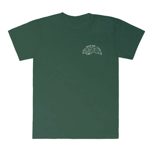 Outdoorsy Tee - Dark Green