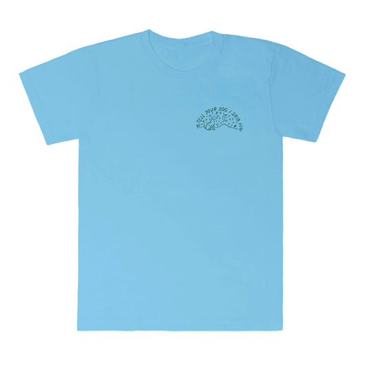 Outdoorsy Tee - Light Blue