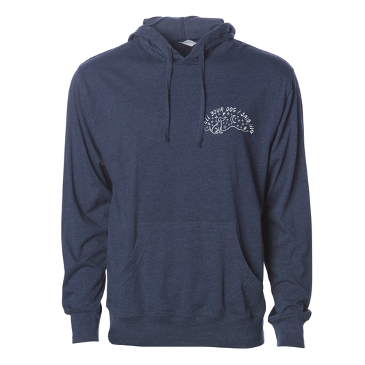 Outdoorsy Lightweight Hoodie - Navy