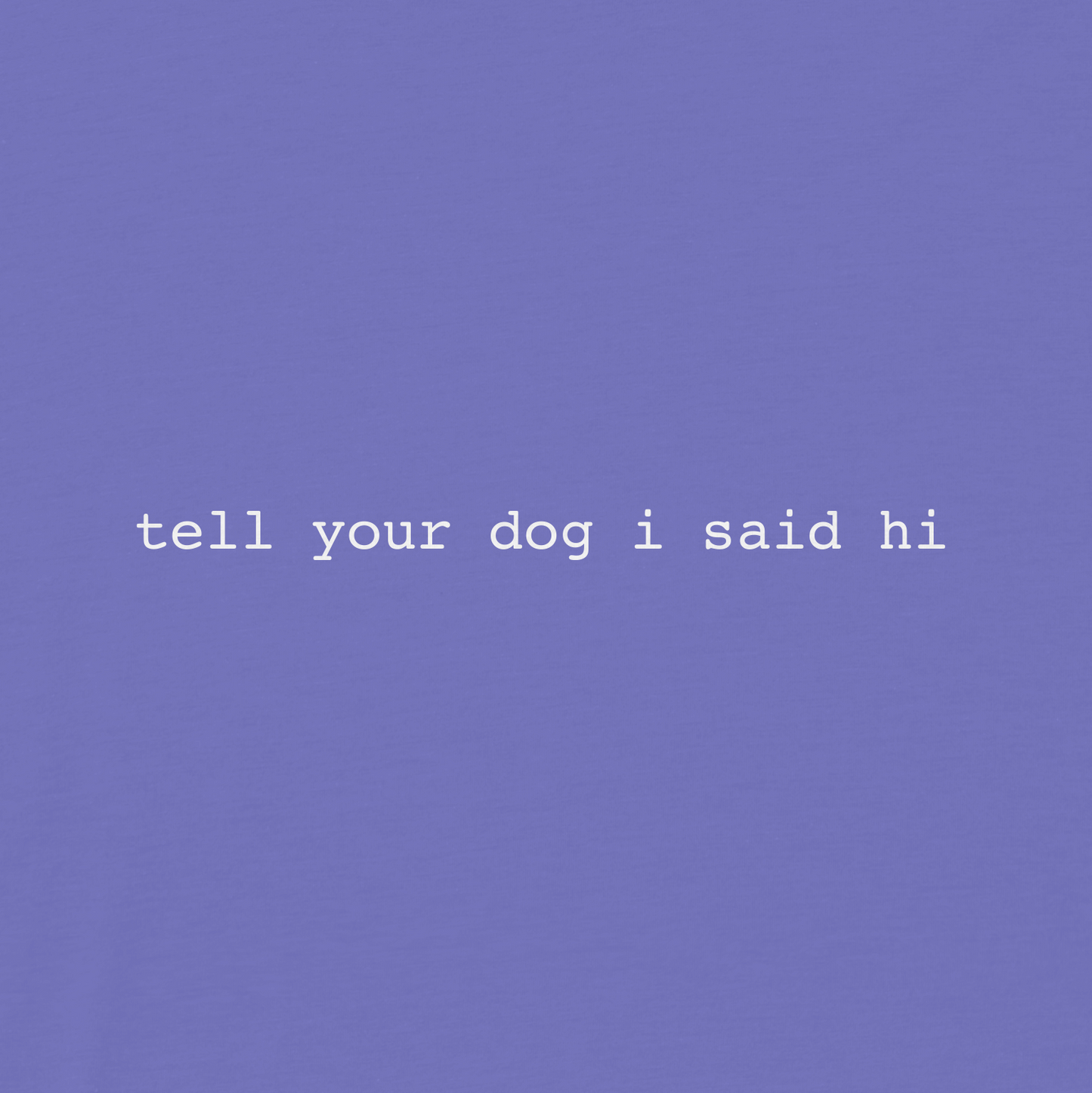 Classic Tee - Periwinkle
