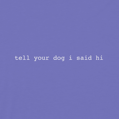 Classic Tee - Periwinkle