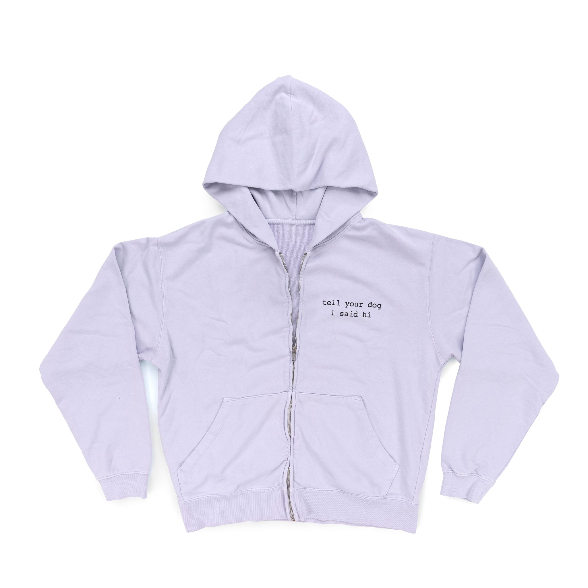 Zip Hoodie - Lavender