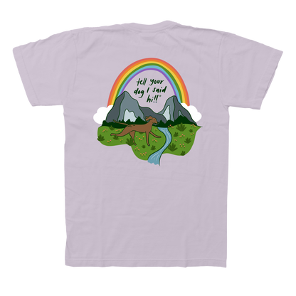 Chasing Rainbows Tee - Lavender