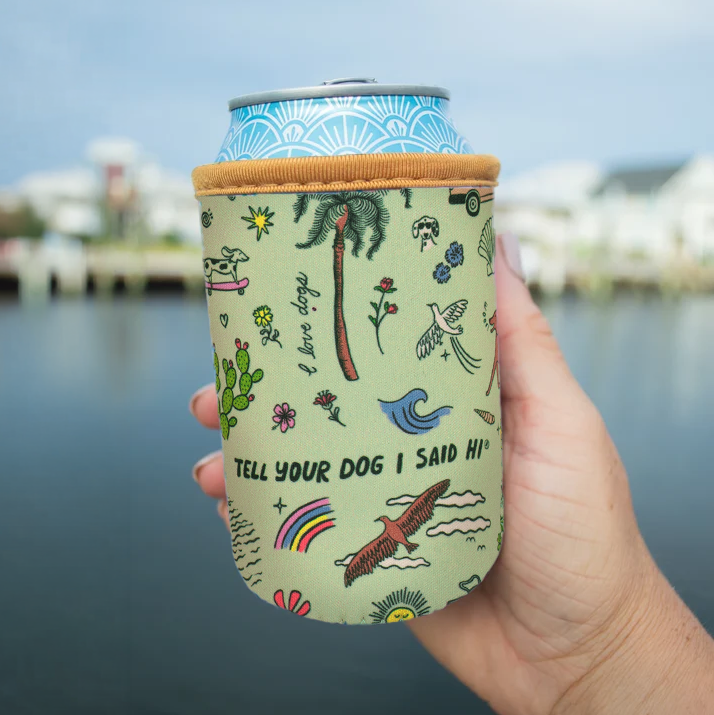 Can Drink Sleeve - Roadtrip Doodle - 12oz