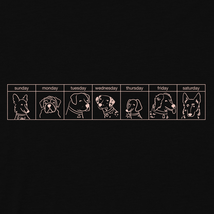 The Dogs Were Good Again Tee - Black