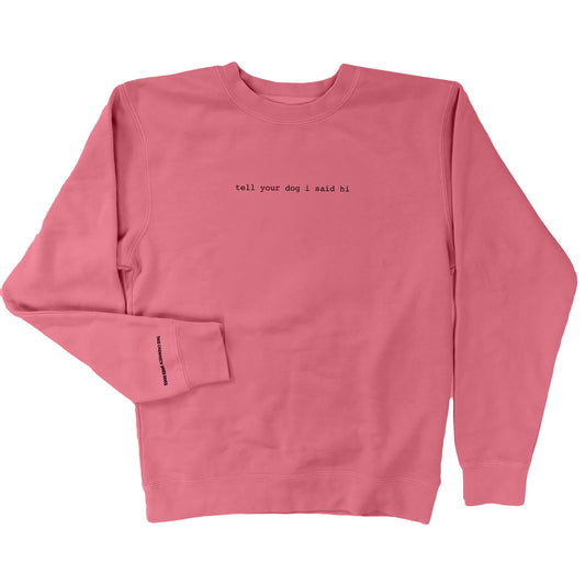 Classic Crewneck - Pink