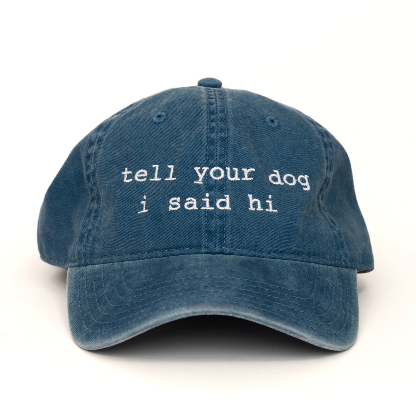 Navy Vintage Hat