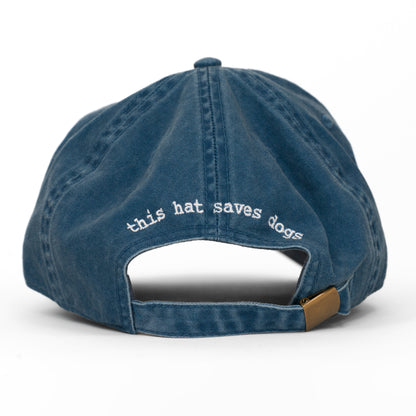 Navy Vintage Hat