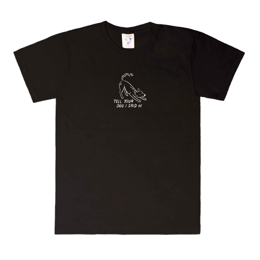 Waggy Tee - Black