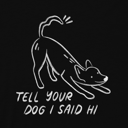 Waggy Tee - Black