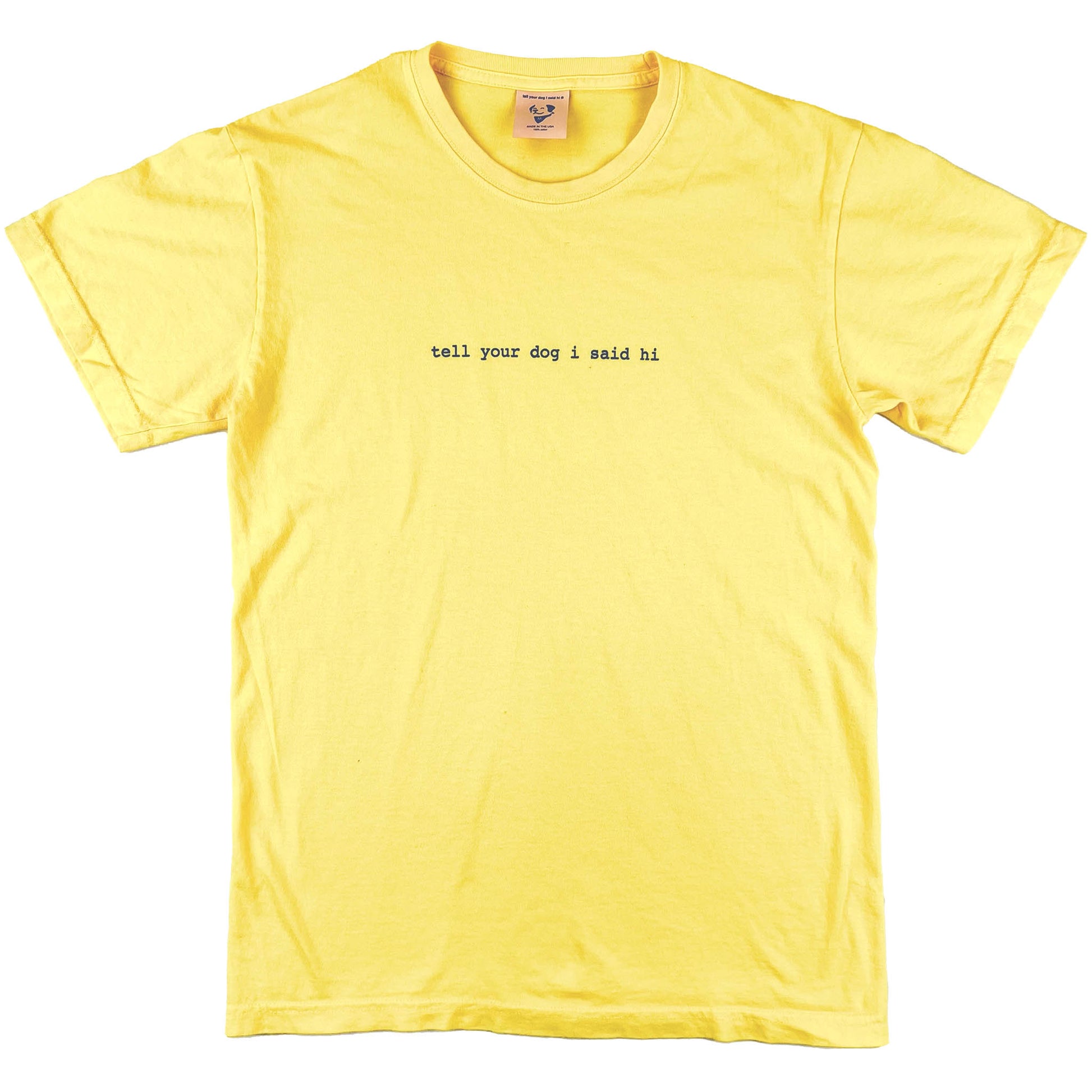 Classic Tee - Lemon Drop