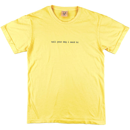 Classic Tee - Lemon Drop