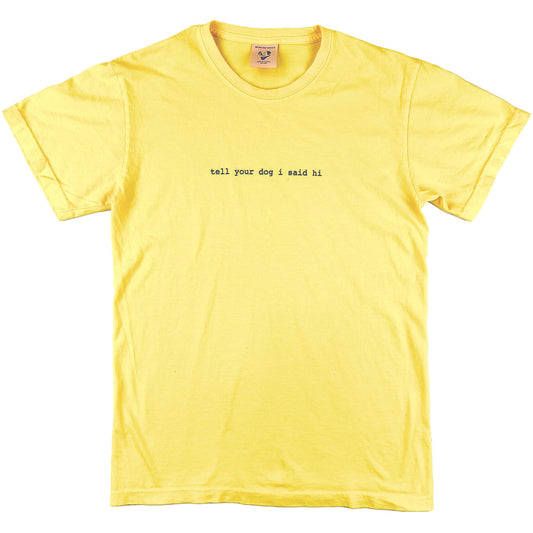 Classic Tee - Lemon Drop