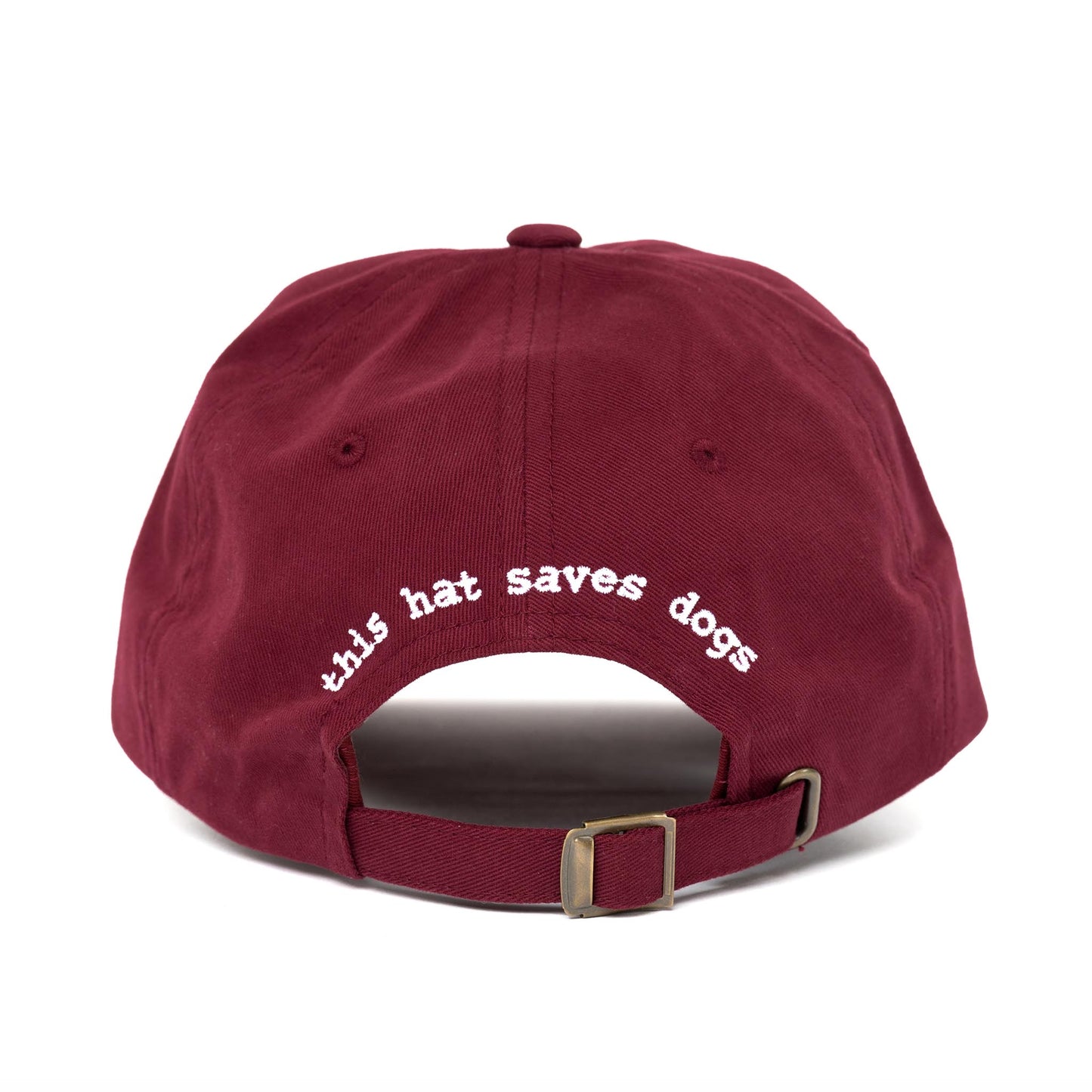 Maroon Hat - lowercase