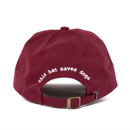 Maroon Hat - lowercase