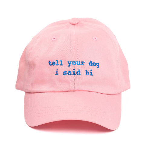 Pink Hat - lowercase