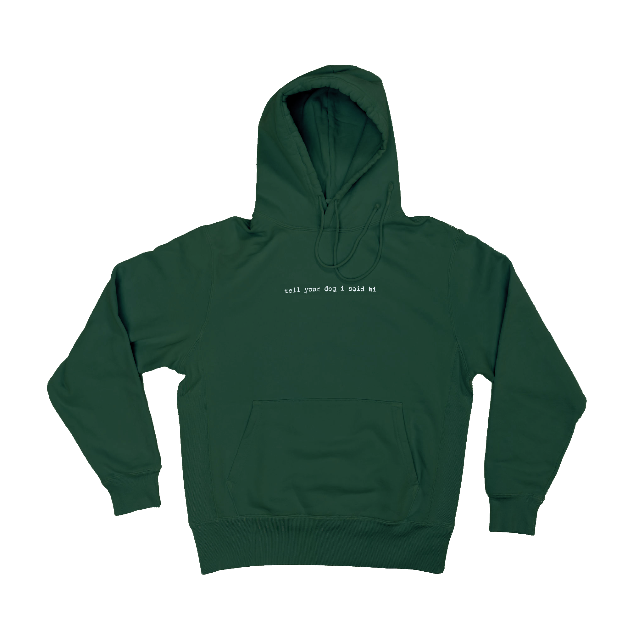 Premium Hoodie - Dark Green