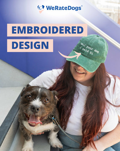 Dark Green Vintage Hat