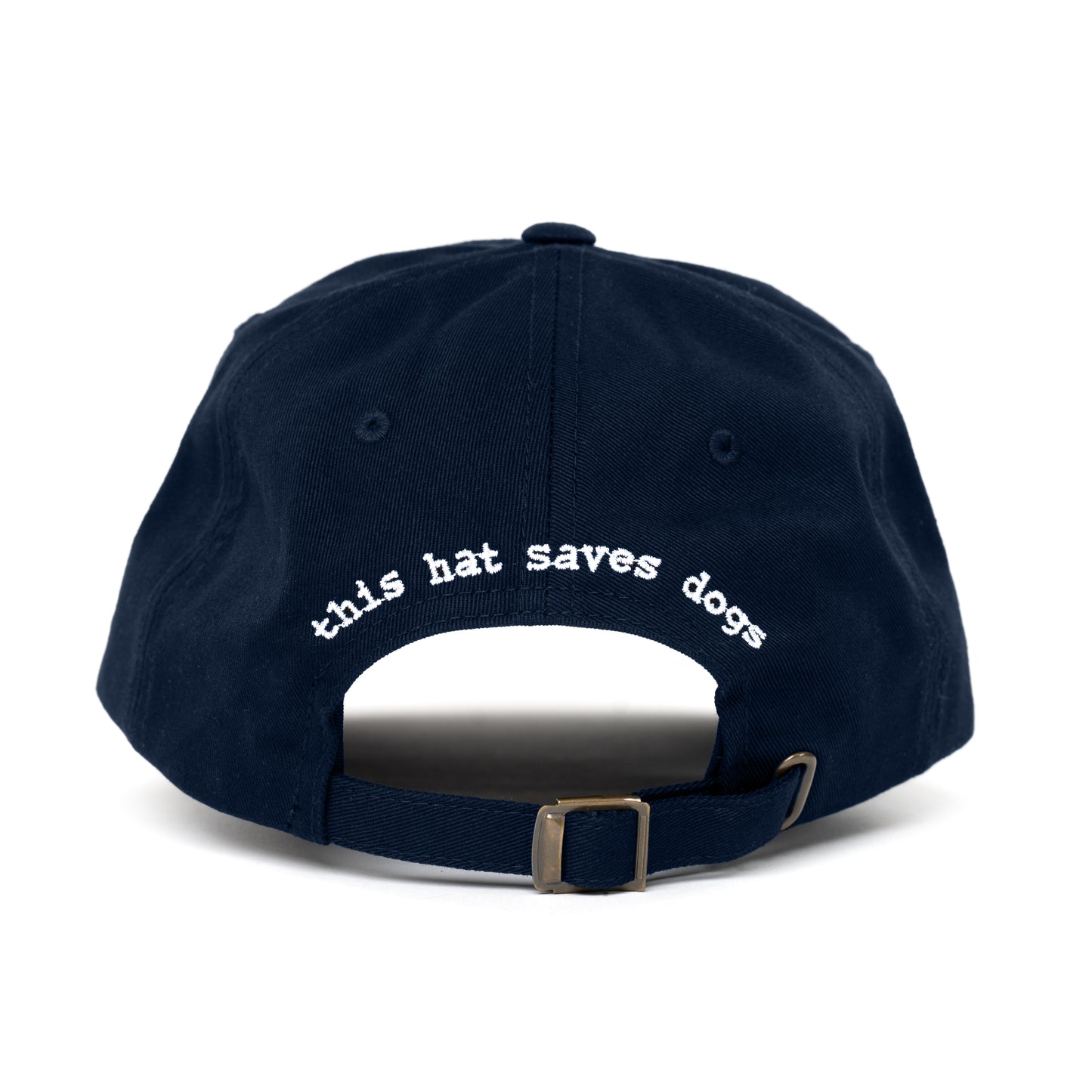 Navy Hat - lowercase