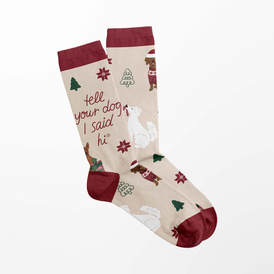 Holiday Pup Socks