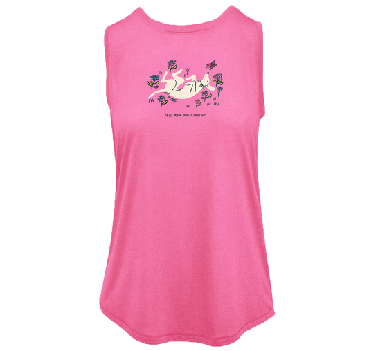 Butterfly Baby Hottie Tank - Lipstick
