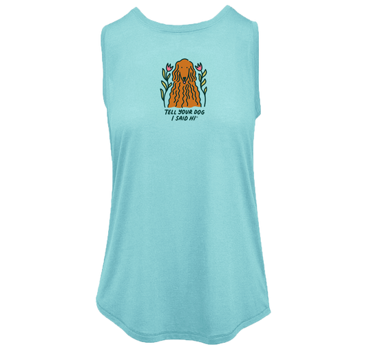 Cinnamon Girl Hottie Tank - Coastal Waters