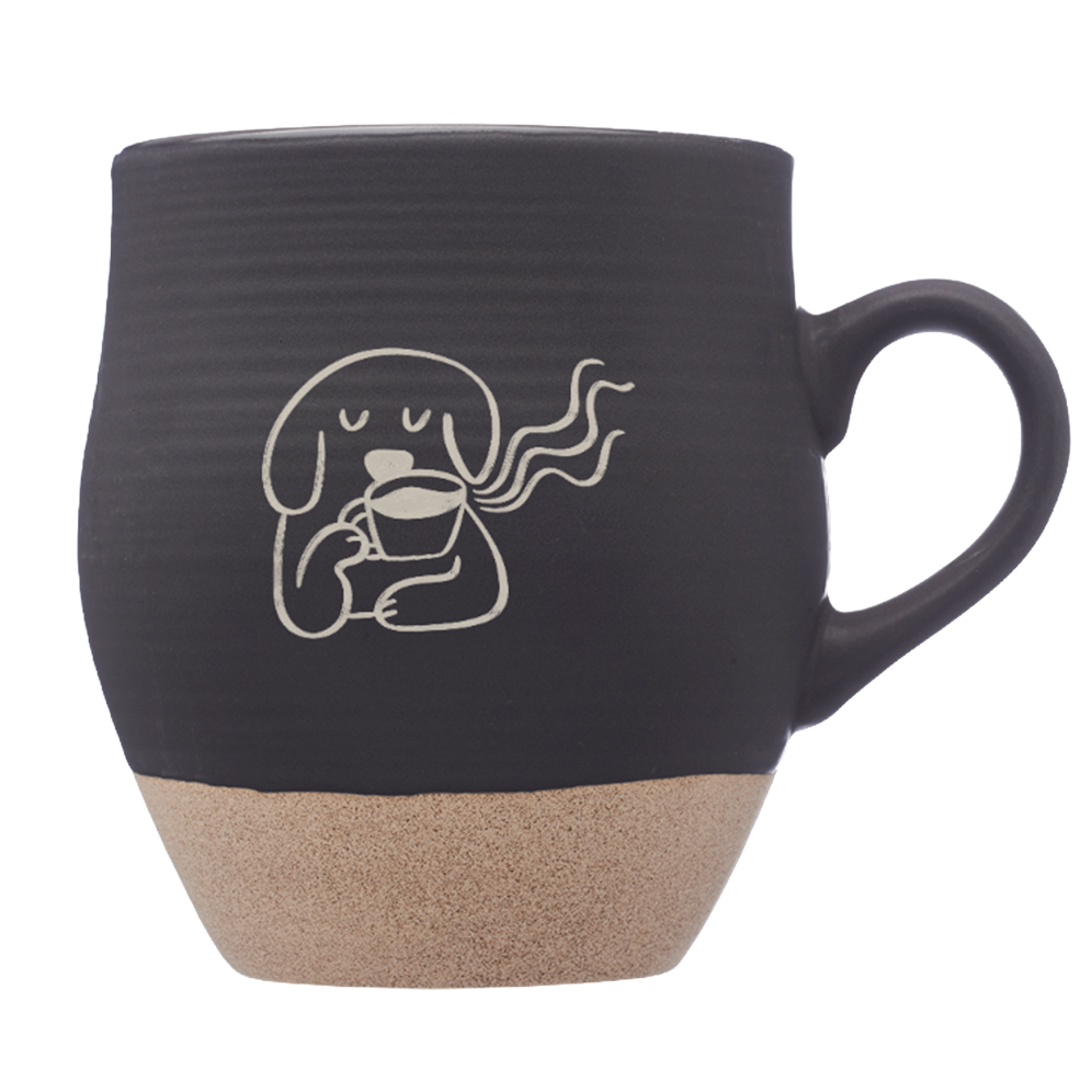 Tell Your Dog I Said Hi Ceramic Mug - Black