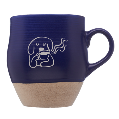 Tell Your Dog I Said Hi Ceramic Mug - Blue