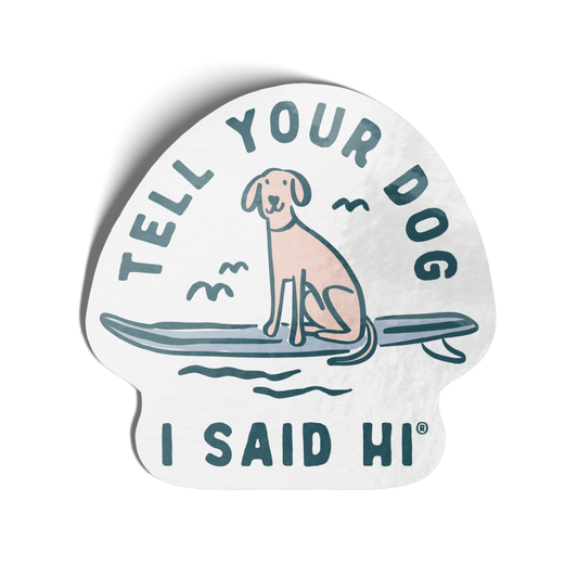 Board Dog Sticker