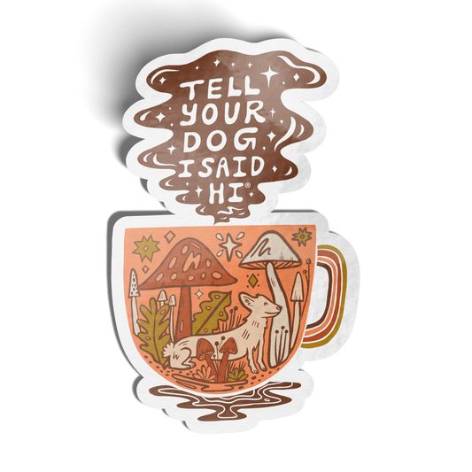 Cup of Cozy Sticker
