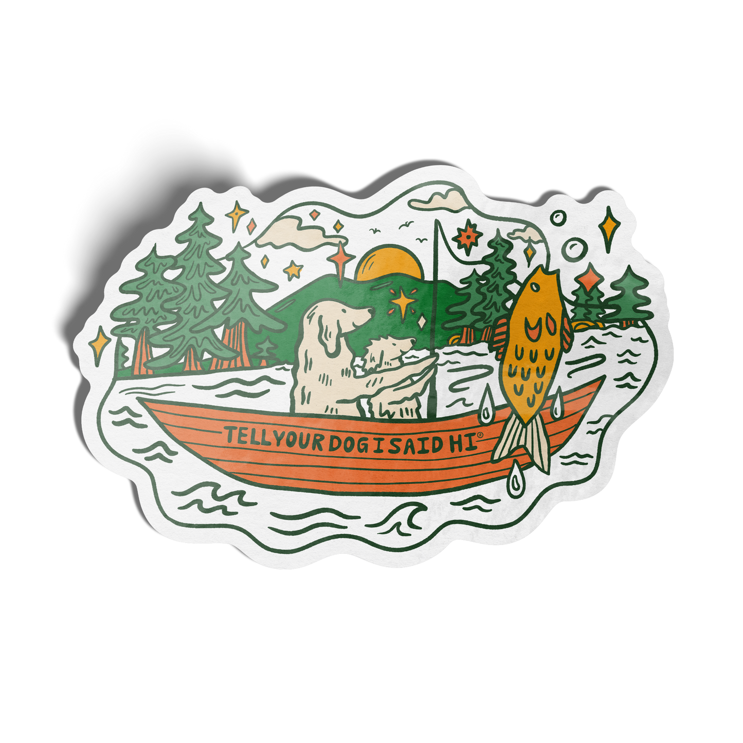 Fishing Trip Sticker