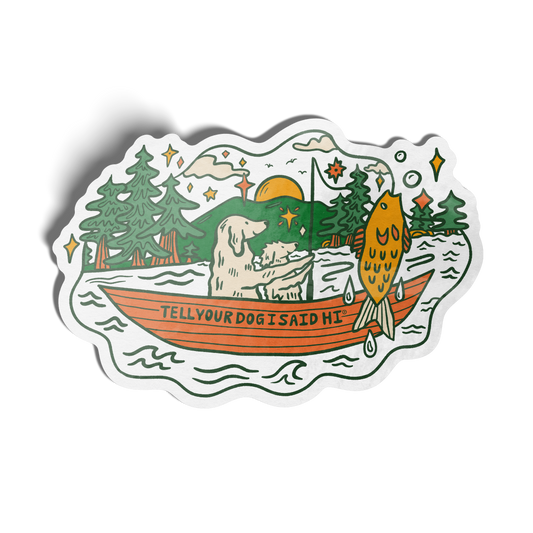 Fishing Trip Sticker