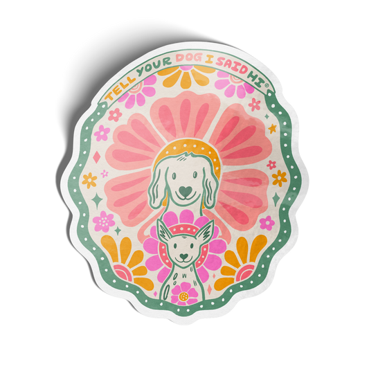 Flower Heads Sticker